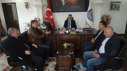 Kosova'dan Kaymakam Pekmez'e Ziyaret