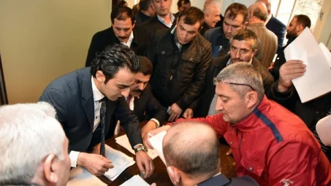 Gümüşhane'de STK'lar AK Parti Aday Adayları İçin Oy Kullandı