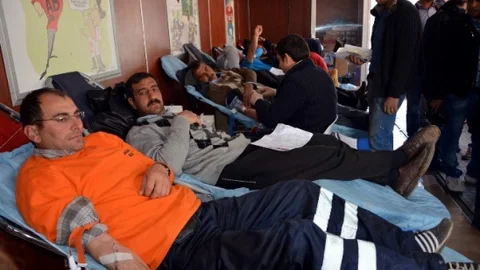 Siverek'te Kan Bağışına Yoğun İlgi