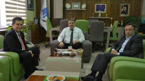 Ceren Ve Topal'dan Başkan Çerçi'ye Taziye Ziyareti