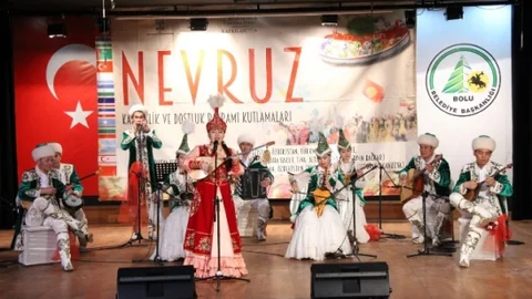 Bolu'da Coşkulu Nevruz Kutlaması