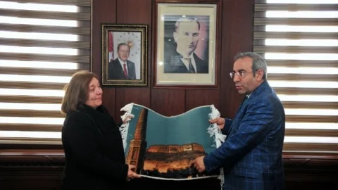 Kuzey Irak Yüksek Eğitim Bakanlığı'ndan Yyü'ye Ziyaret