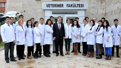 Azerbaycanlı Öğrenciler Staj İçin Omü'de