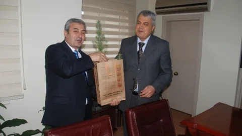 Orman Müdürü'nden Kaymakam'a Ziyaret