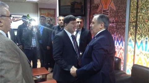 Salim Ensarioğlu'ndan AK Parti'ye Ziyaret