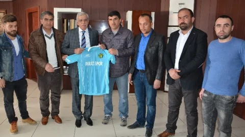 Şampiyon Fıratspor'dan Eşbaşkan Türk'e Ziyaret