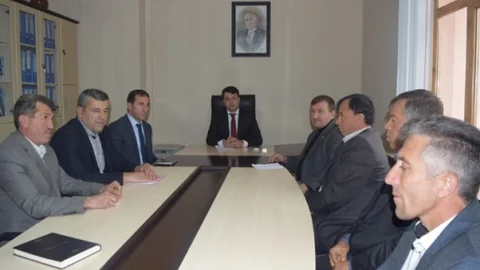 Köy Muhtarlarıyla Buluştu