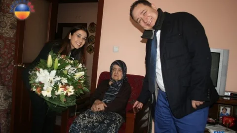 Kayserigaz Yaşlılar Haftasında En Yaşlı Abonelerini Ziyaret Etti