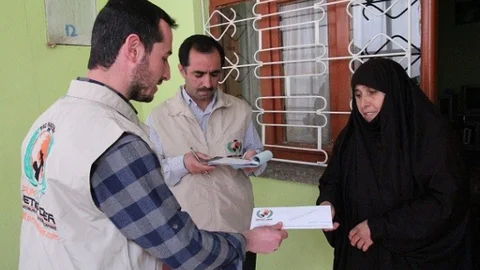 Yetim-Der'den Mağdurlara Nakdi Yardım