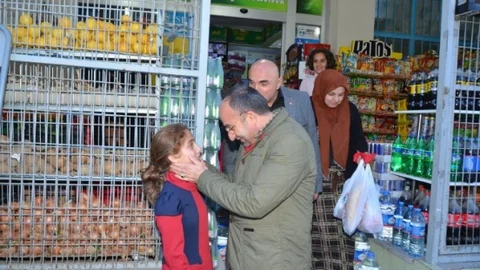 Üzülmez Hafta Sonu Esnaf Ve Vatandaşları Ziyaret Etti