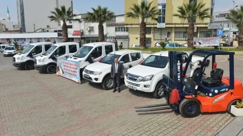 Çiğli Belediyesi Araç Filosuna Yeni Araçlar
