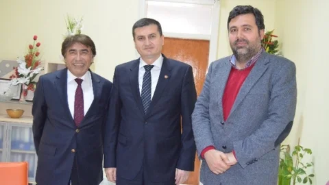 İskenderun Cumhuriyet Başsavcısı Akın Çelik-Iş Sendikası'nı Ziyaret Etti