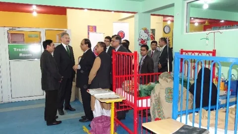 TİKA'dan Çocuk Pediatri Kliniğine Tadilat Ve Donanım Desteği