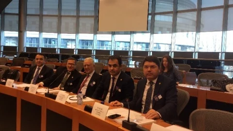 Milletvekili Ylmaz Tunç Avrupa Parlamentosu'nda