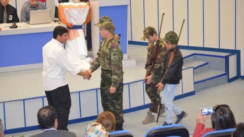 Mtosb Meslek Lisesi Öğrencileri Çanakkale Ruhunu Canlandırdı