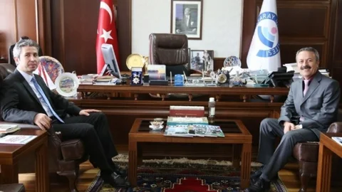 Başsavcı Akın'dan Rektör Acar'a Ziyaret