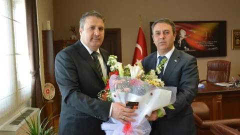 Başkan Çerçi'den Başsavcı Şimşek'e Hayırlı Olsun Ziyareti