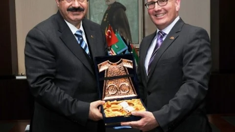 Almanya Ankara Büyükelçiliği Müsteşarı Gso'da