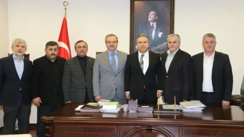 DTSO'dan Vali Fidan'a Hayırlı Olsun Ziyareti