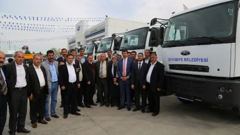 Eyyübiye Belediyesi Araç Filosunu Güçlendiriyor