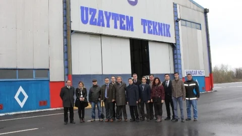 Samulaş Teknik Ekibi Uzaytem'de