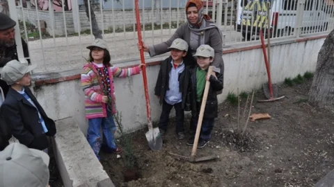 Önce Dinlediler Sonra Fidan Diktiler