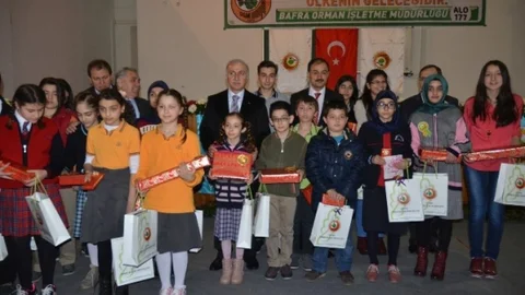 Bafra'da Ağaç Bayramı Etkiliği