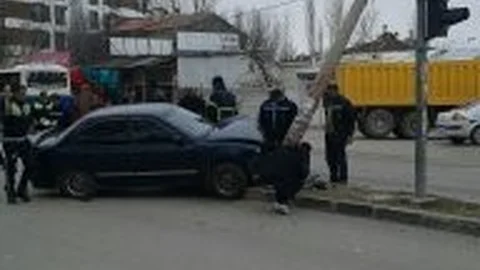 Van'da Trafik Kazası 1 Yaralı