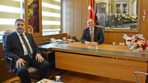 Çerçi'den İl Milli Eğitim Müdürü Dernekbaş'a Ziyaret