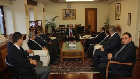 Kmtso Başkanı Karaküçük Ksü Rektörüne Özel Ziyaret