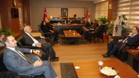 Gaziantep Kent Konseyi'nden Vali Yerlikaya'ya Ziyaret