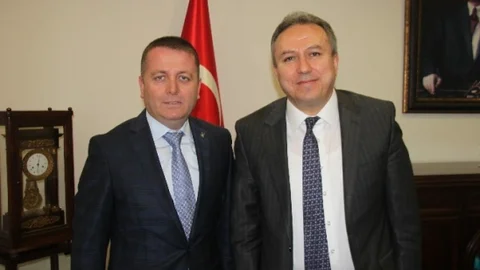 Sarıoğlu Vali Fidan'ı Ziyaret Etti