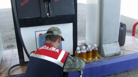 Diyarbakır'da Kaçak Mazot Operasyonu