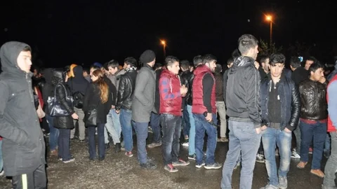 Öğrencilerden Ulaşım Eylemi