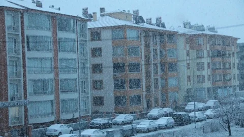 Elazığ'da Kar Yağışı Etkili Oldu