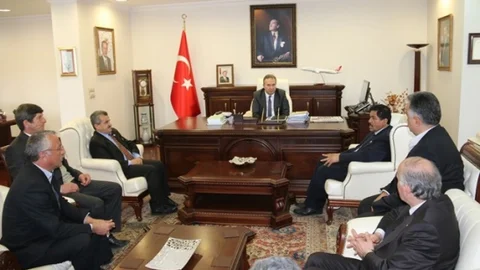 Ziraat Odasından Vali Fidan'a Hayırlı Olsun Ziyareti