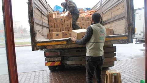 Kayseri'den Suriye'ye Yardım Eli Uzandı