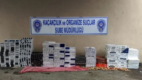 Batman'da 12 Bin 419 Paket Kaçak Sigara Ele Geçirildi