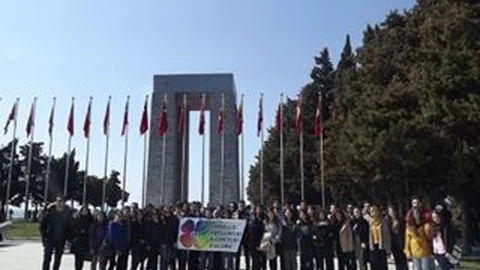 Anadolu Üniversitesi Gönüllülerinden Çanakkale'ye Anlamlı Gezi
