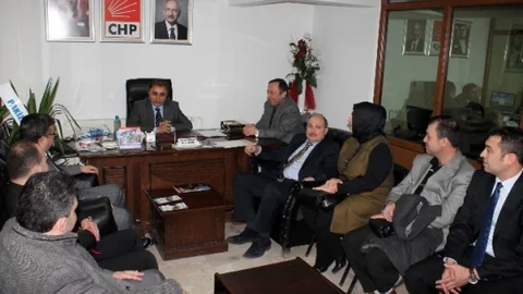 AK Parti'den CHP'ye Ziyaret