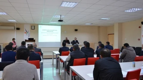 Mardin'de Beton Üreticileriyle Toplantı Yapıldı