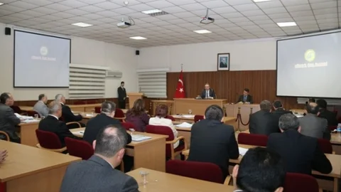 Vali Ali Fidan İl Özel İdaresinde