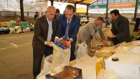 Köylü Pazarına Sıkı Denetim