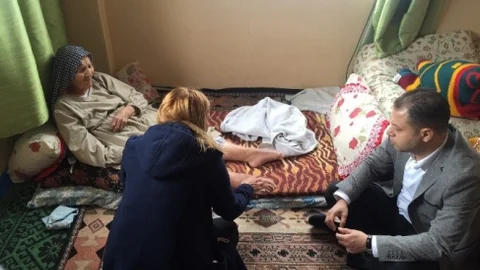 Tokur'dan İlçelerde Hasta Ziyaretleri