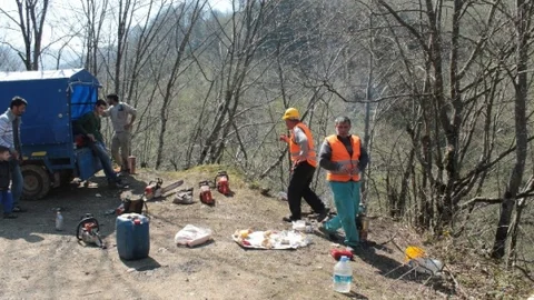 Köylüler Fındık Tarlaları İçin Eylem Yaptı