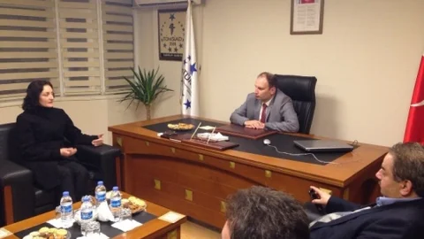 Emine Karaçuha Yılmaz'dan Tümsiad'a Ziyaret