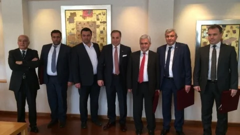 Malkara OSB Yönetim Kurulu Gebze'de Ziyaretlerde Bulundu