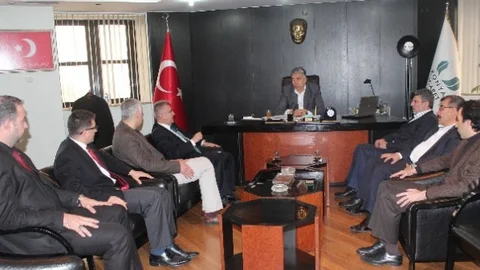 MÜSİAD Konya'dan Çevik'e Ziyaret
