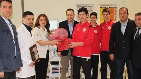 Spor Hekimliği Sporcu Sağlık Merkezi'ne Ziyaret
