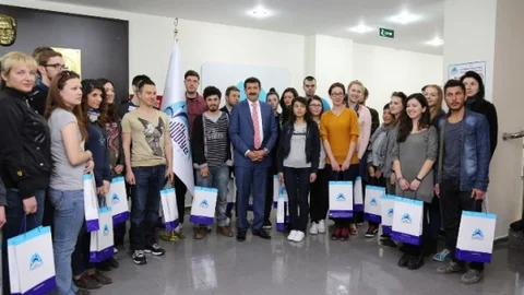 Barışın Parçalarından Başkan Ekinci'ye Ziyaret